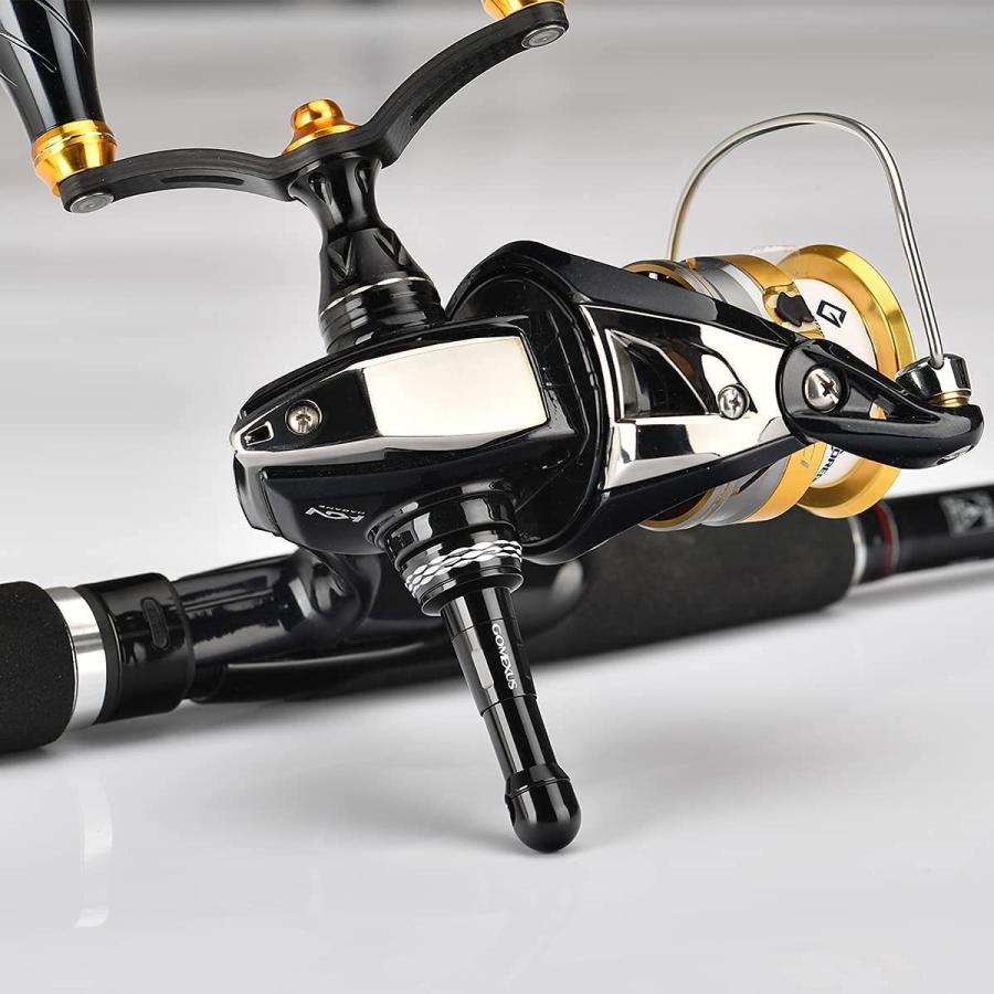 リールスタンド シマノ shimano ダイワ daiwa 共回り式 スピニングリール専用 カスタム パーツ ボディキーパー 46.5mm 折り畳み ゴメクサス Gomexus｜gomexus｜08