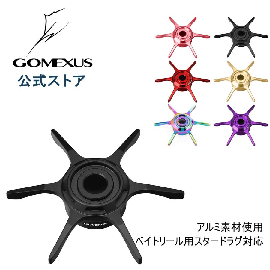 ゴメクサス リール ハンドル スタードラグ ダイワ用 6.4g 左右 ゴメクサス リール ハンドル スタードラグ ダイワ用 6.4g 左右
