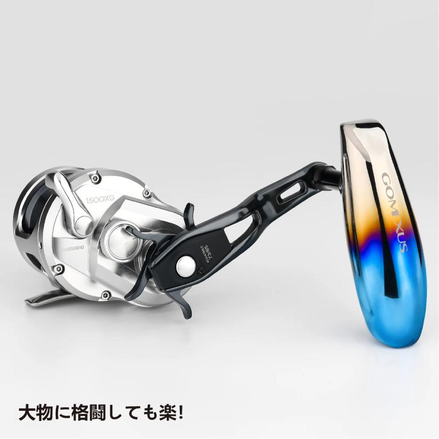 シマノ 【送料無料】ゴメクサス ハンドルノブ チタン製 TypeB/D シマノ 【送料無料】ゴメクサス ハンドルノブ チタン製 TypeB/D