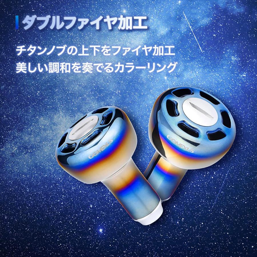 ゴメクサス パワーハンドルノブ 30mm チタン製 シマノ Shimano ゴメクサス パワーハンドルノブ 30mm チタン製 シマノ Shimano