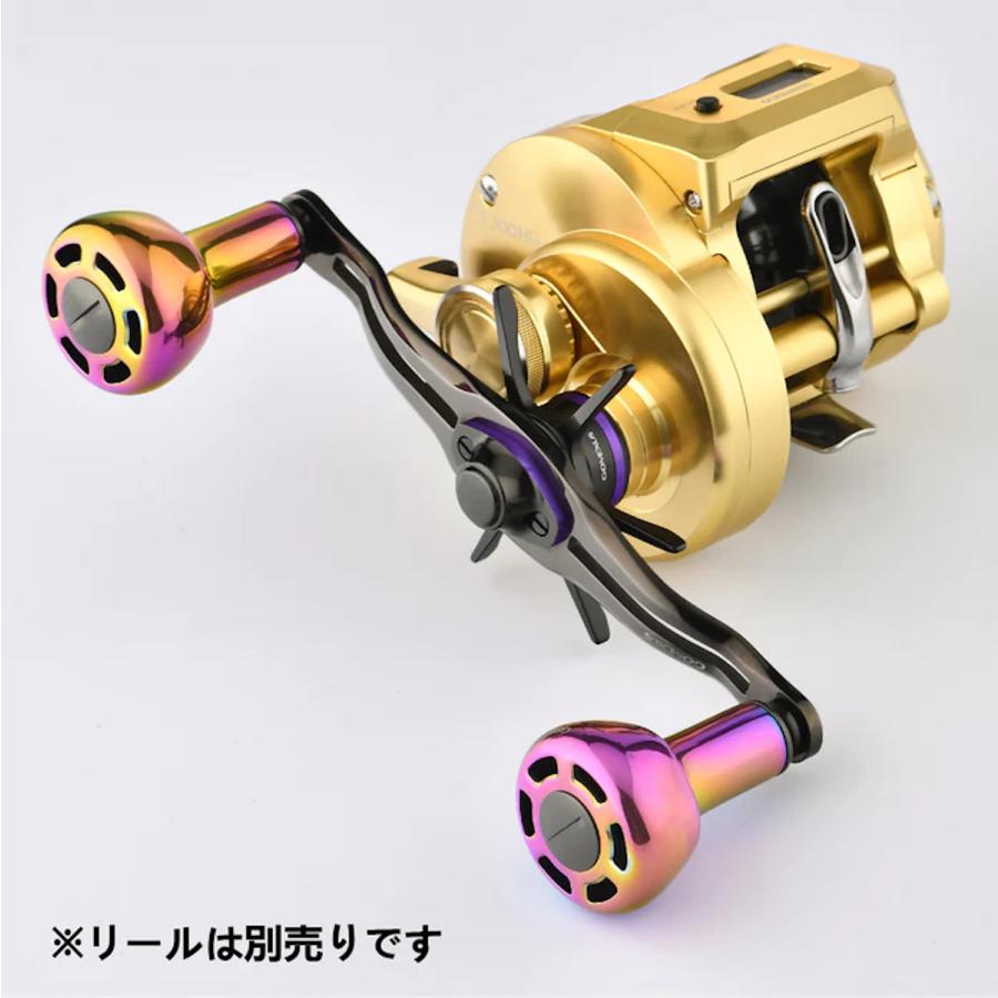 ゴメクサス パワーハンドルノブ 30mm チタン製 シマノ Shimano TypeA ダイワ Daiwa Type S リール カスタム パーツ 交換｜gomexus｜12