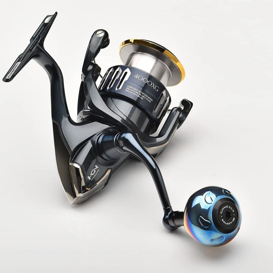 ゴメクサス Gomexus リール シマノ Shimano TypeA ダイワ Daiwa Type S ハンドルノブ チタン製 スピニング ベイト リール カスタム パーツ 交換 高感度 軽量耐食｜gomexus｜04