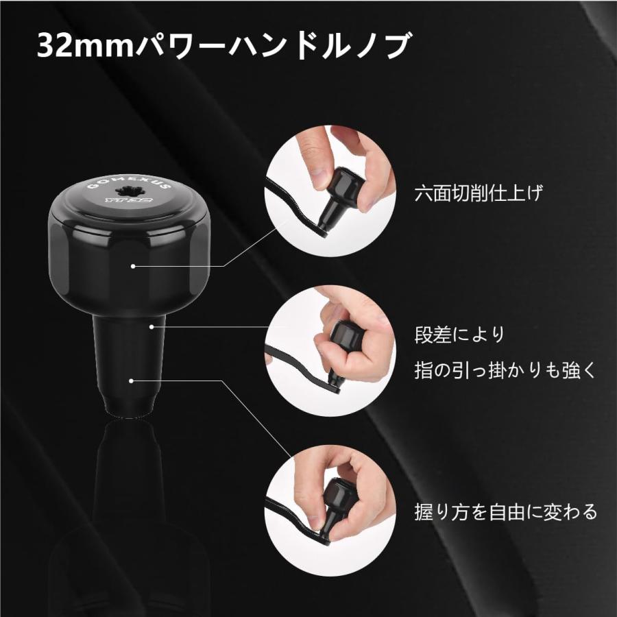 送料無料】ゴメクサス ハンドルノブ 32mm アルミ シマノ Shimano TypeA