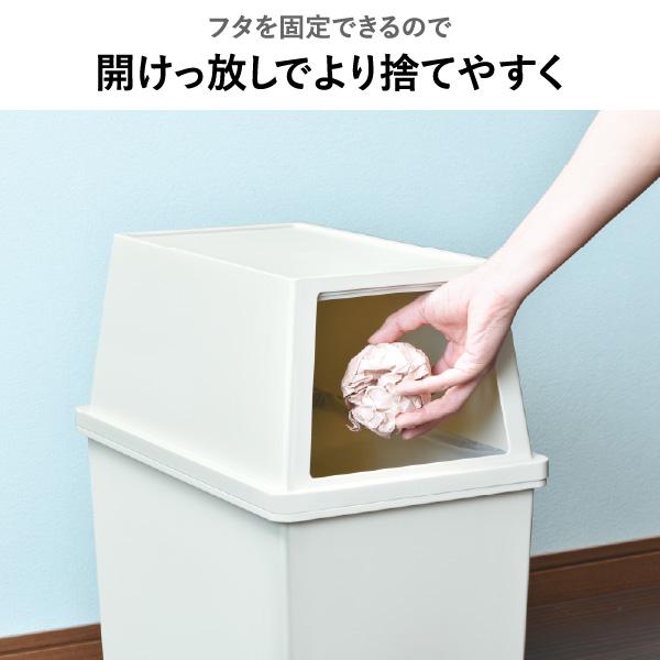 ゴミ箱 45リットル おしゃれ 分別 2段 スリム ワイド ダストボックス