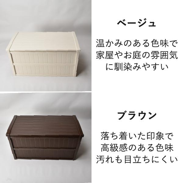ゴミ箱 一時置き ふた 缶 ペットボトル 資源ごみ ダンボール 屋外 ベランダストッカー 収納庫 物置 コンテナ 大容量( 屋外大型収納ボックス 200L )_13