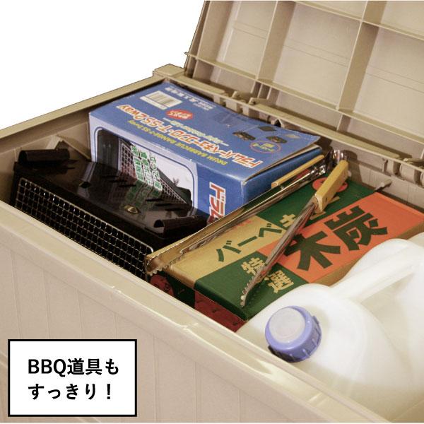 ゴミ箱 一時置き ふた 缶 ペットボトル 資源ごみ ダンボール 屋外 ベランダストッカー 収納庫 物置 コンテナ 大容量( 屋外大型収納ボックス 200L )_7