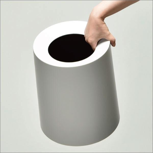 ゴミ箱 おしゃれ 丸型 キッチン用 リビング用 ダストボックス ごみ箱 トイレ用 ideaco TUBELOR HOMME イデアコ チューブラー オム | ideaco | 08