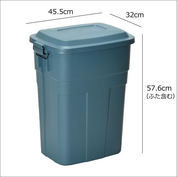注目ショップ ゴミ箱 おしゃれ 45リットル対応 45l対応 50リットル キッチン用 分別 屋外 大型 蓋付き フタ付き ごみ箱 生ゴミ 日本製 角型 屋外ダストボックス 50l Supplystudies Com