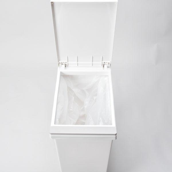 ホワイト スチール製 蓋付きごみ箱 楽天市場】3個組 ゴミ箱 30L ふた付き ホワイト/ブラック すっきり