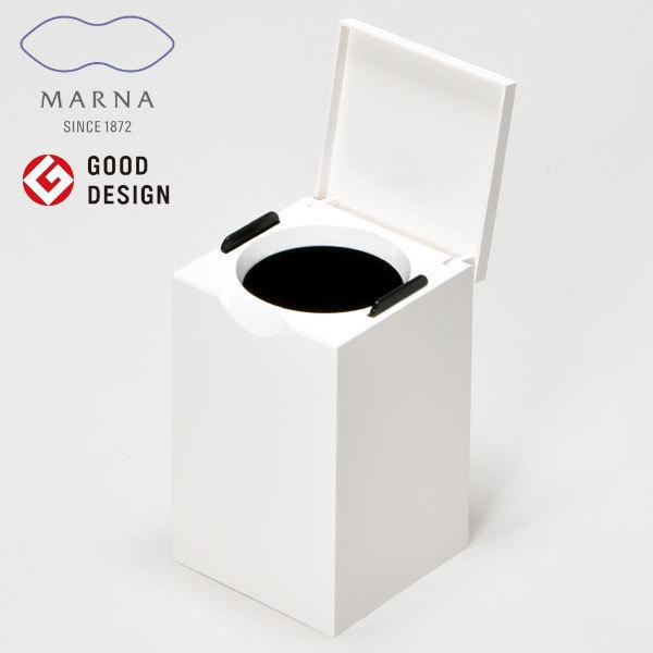 ゴミ箱 Comトイレポット トイレゴミ箱 おしゃれ 収納 北欧 清潔 トイレ掃除用品 トイレ掃除道具収納 白 ホワイト スクエア トイレポット マーナ Sale 69 Off