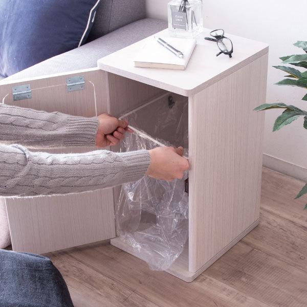 宮武製作所 ゴミ箱 木製 おしゃれ 20リットル フロントオープン スリム