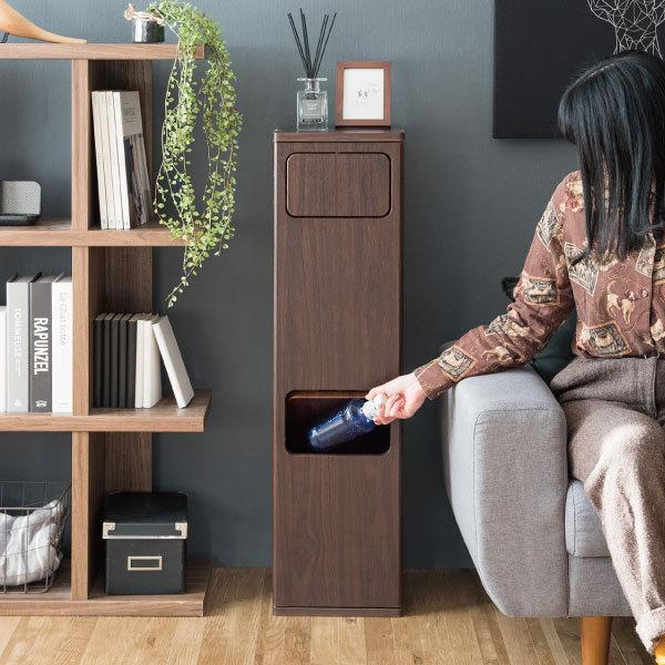 【未使用】宮武製作所 スリム ゴミ箱 2段 20L×2 ダストボックス 北欧風 Amazon｜宮武製作所 2段プッシュダストボックス スリム2段タイプ