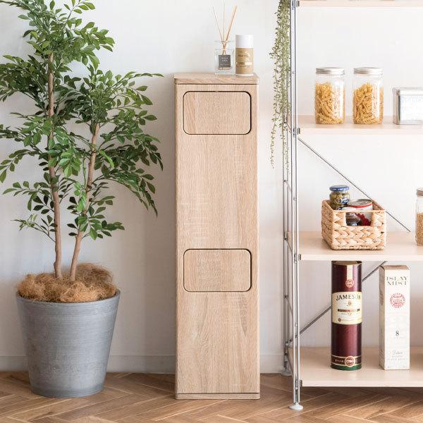 【未使用】宮武製作所 スリム ゴミ箱 2段 20L×2 ダストボックス 北欧風 未使用】宮武製作所 スリム ゴミ箱 2段 20L×2 ダストボックス