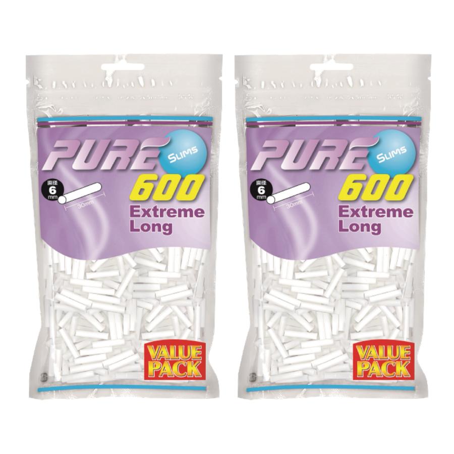 2個セット PURE 手巻きタバコ用 シャグ用 スリムフィルター 6mm 2個セット PURE 手巻きタバコ用 シャグ用 スリムフィルター 6mm