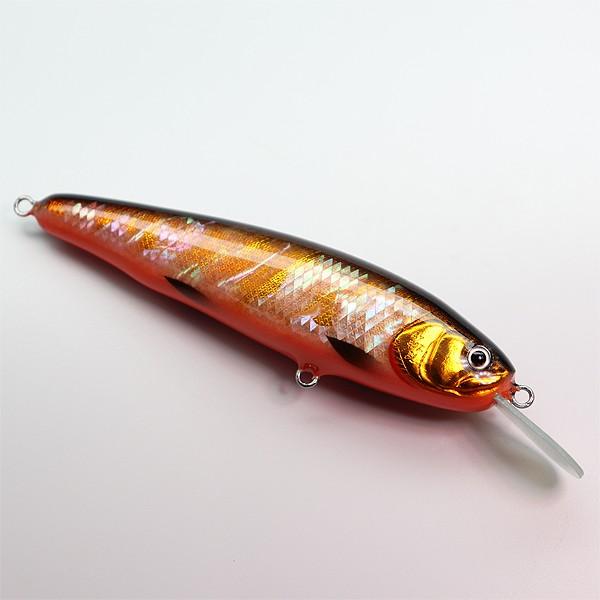 真木　ルアーセット Maki lure 真木ルアー AT-80FBL キンクロ・銀箔・高瀬貝 真木