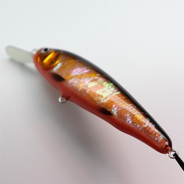 Maki lure 真木ルアー AT-80FBL キンクロ・銀箔・高瀬貝 真木