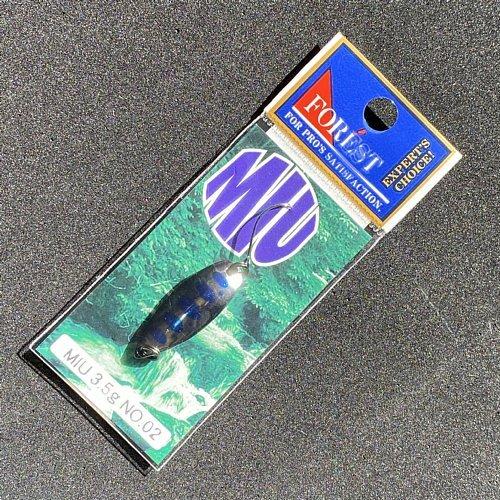 トラウトルアー フォレスト ミュー ミュウ MIU3.5g(ネイティブ