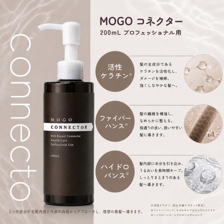 MOGOコネクター 200ml 活性ケラチントリートメント 集中ケア