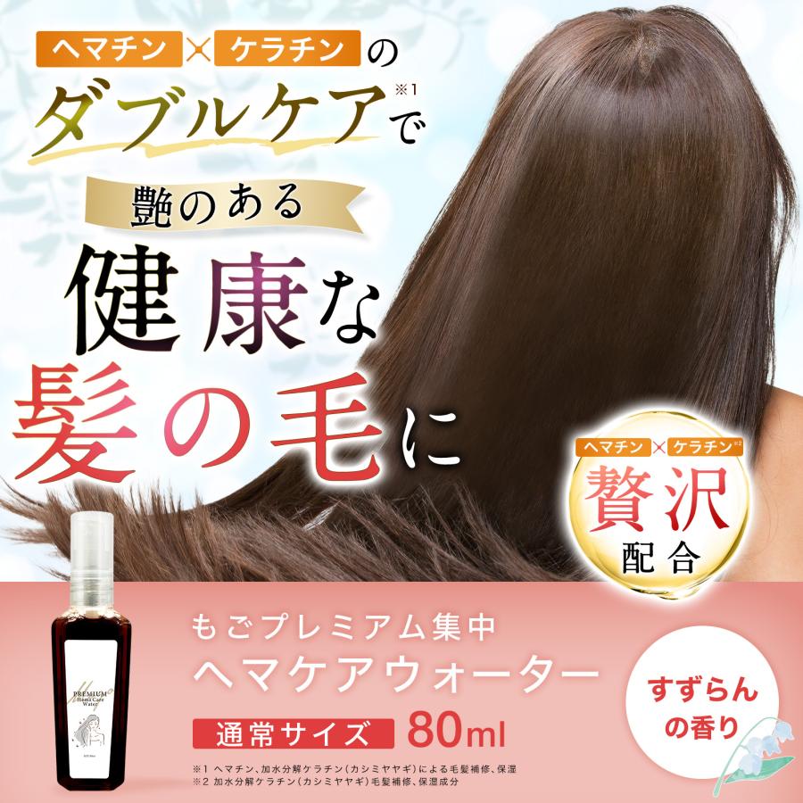 もごプレミアム集中ヘマケアウォーター 80ml 1本 ヘマチン入り