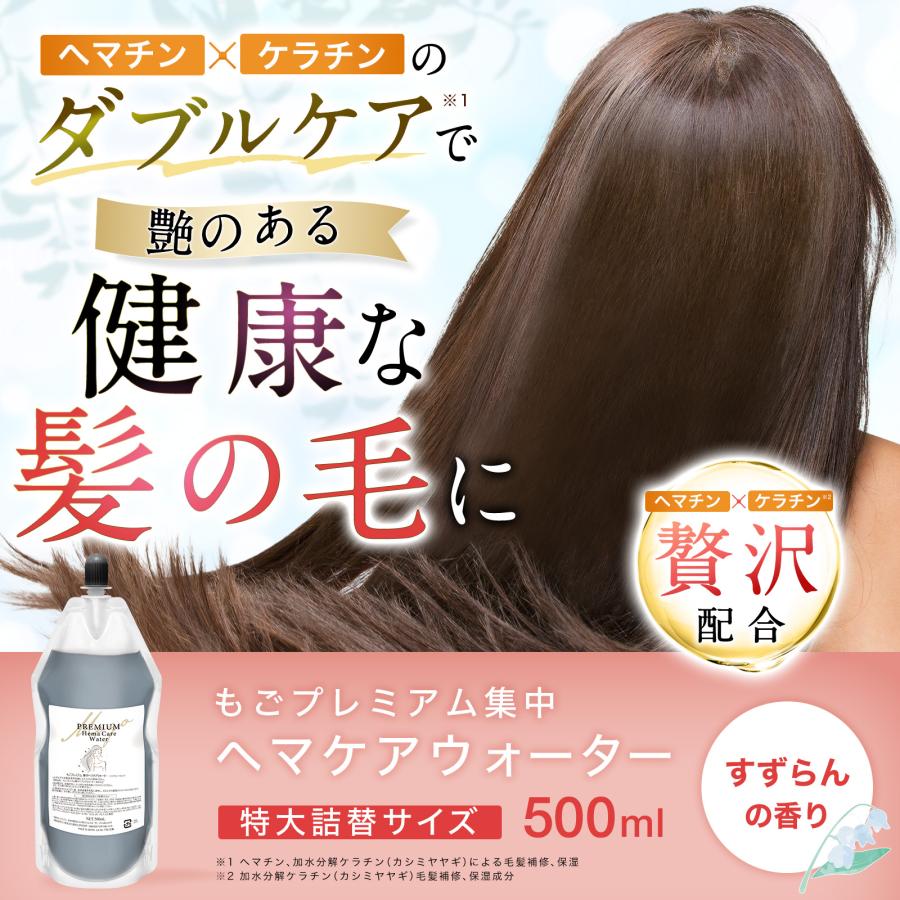 もごプレミアム集中ヘマケアウォーター500ml　１つ もごプレミアム集中ヘマケアウォーター 詰め替え 500ml パウチ 1つ