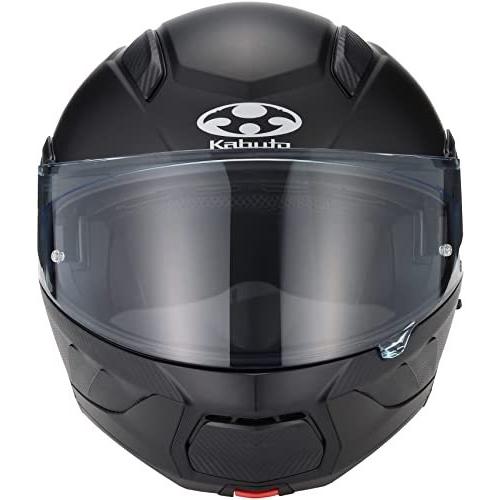 オージーケーカブト(OGK KABUTO)バイクヘルメット システム RYUKI フラットブラック (サイズ:XL) サイズ XL