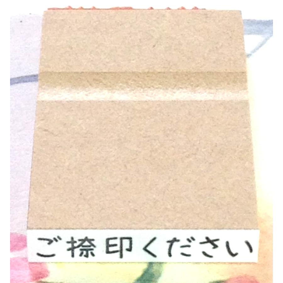 お仕事スタンプ　文字の高さ5.5ミリ　縦7ミリ×横35ミリ　付箋用スタンプ　ふせん | 
