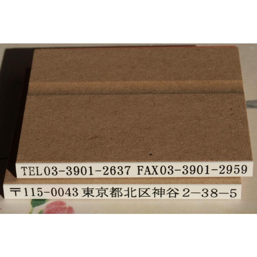 ゴム印・振込印、文字の高さ3.75ミリ（10.5ポイント相当）（縦5ミリ横62ミリ） |  | 02
