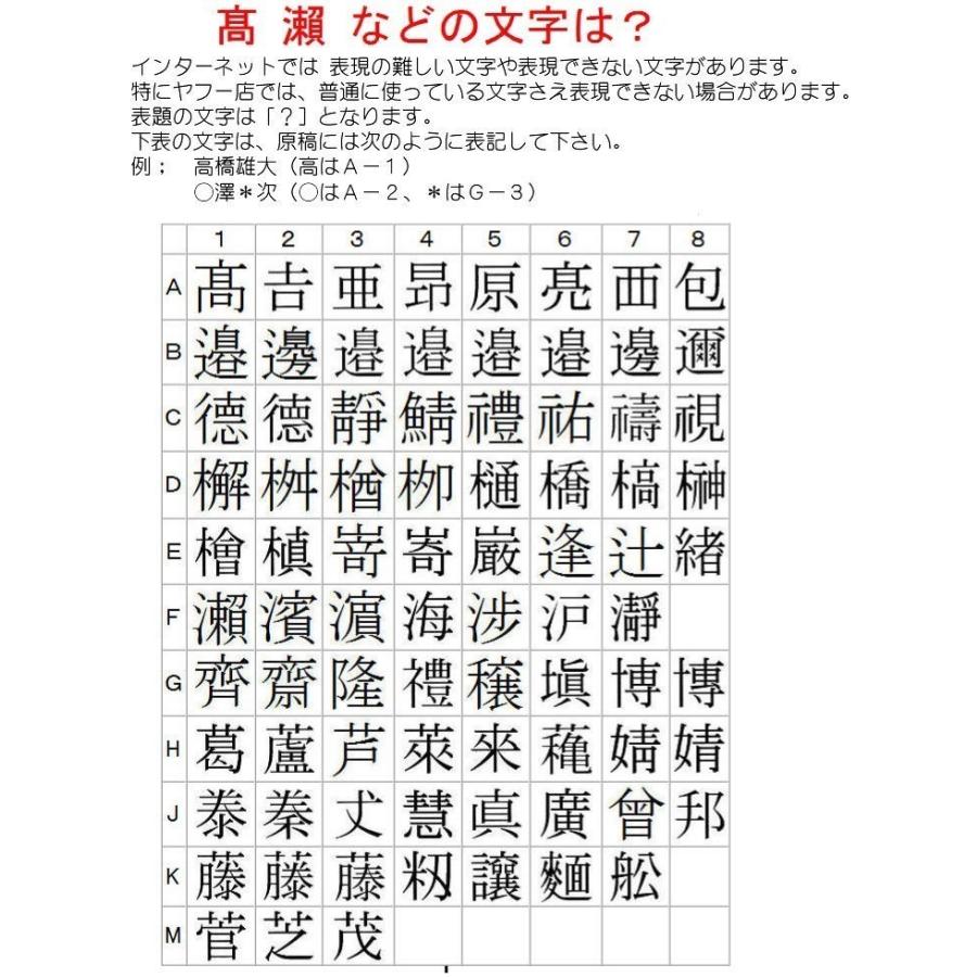 ゴム印・横１０ミリまで、文字の高さ4.75ミリ（13.5ポイント相当）フリーサイズ１行印｜gomuin2-center2｜02