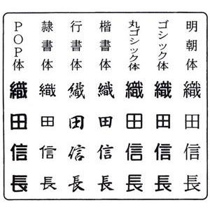 ゴム印・横１０ミリまで、文字の高さ4.75ミリ（13.5ポイント相当）フリーサイズ１行印｜gomuin2-center2｜03