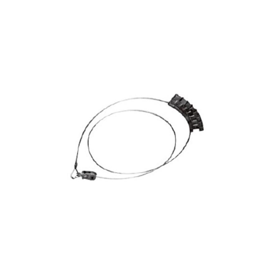 タイヤチェーン ワイヤー式チェーンバンド セット CN0296 CN0012 ペア(2タイヤ用) 23kg S はしご線径9×10 タイヤサイズ 27×8.50-15 27×9.50-15 など ローダーの画像