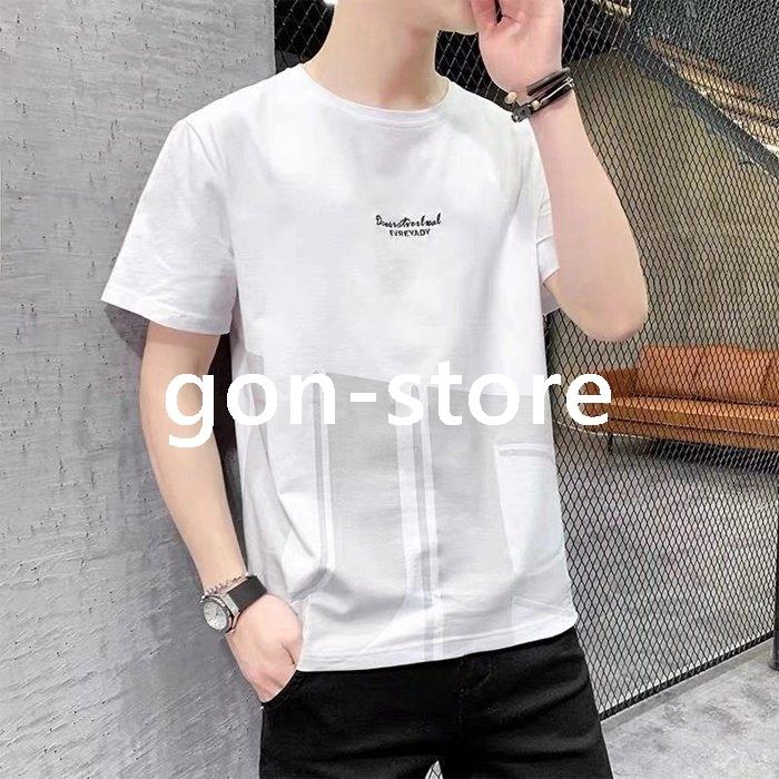 Tシャツ メンズ おしゃれ かっこいい カジュアル クルーネック シンプル トップス ファッション 半袖 夏 夏服 夏物 通学 部屋着 雑誌で紹介された トップス