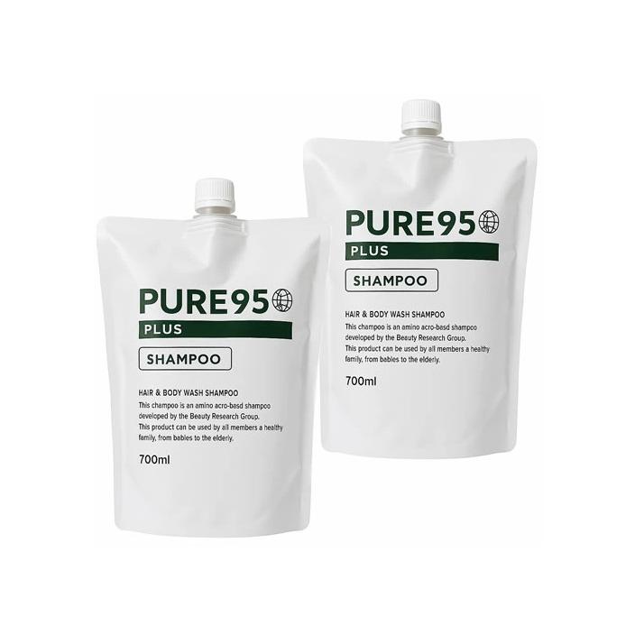ヘアケア PURE95 シャンプー700ml詰替 2個セット