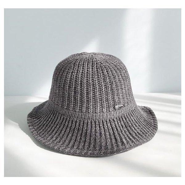 ニット帽 レディース 帽子 ワンポイント モールニット つば広 エレガント おしゃれ 冬 Gon F1010 ごんちっち 通販 Yahoo ショッピング