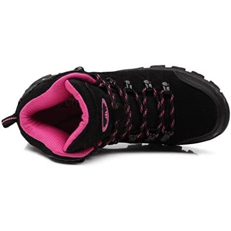 大好き Ziitop トレッキングシューズ レディース 登山靴 登山靴ランキング 防滑 通気 軽登山用シューズ 遠足 ブラック 23 5 Cm トレッキング アウトドアシューズ Leauduvalenciennois Fr