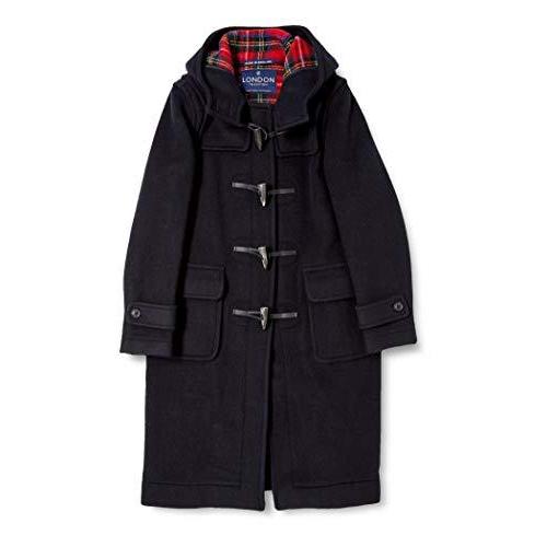 ロンドントラディション 日本サイズl相当 Navy 公式 英国製ロングダッフルコート M11 レディース Navy Rs Uk 東京本店 英国製ロングダッフルコート 日本サイズl相当 A B07c777php ごんままショップ 40