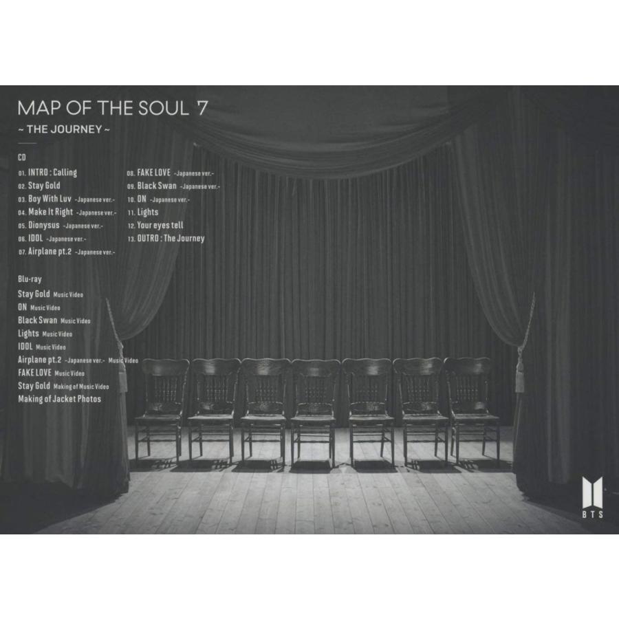 MAP OF THE SOUL : 7 ~ THE JOURNEY ~(初回限定盤A)(Blu-ray付)｜goo10shop｜03