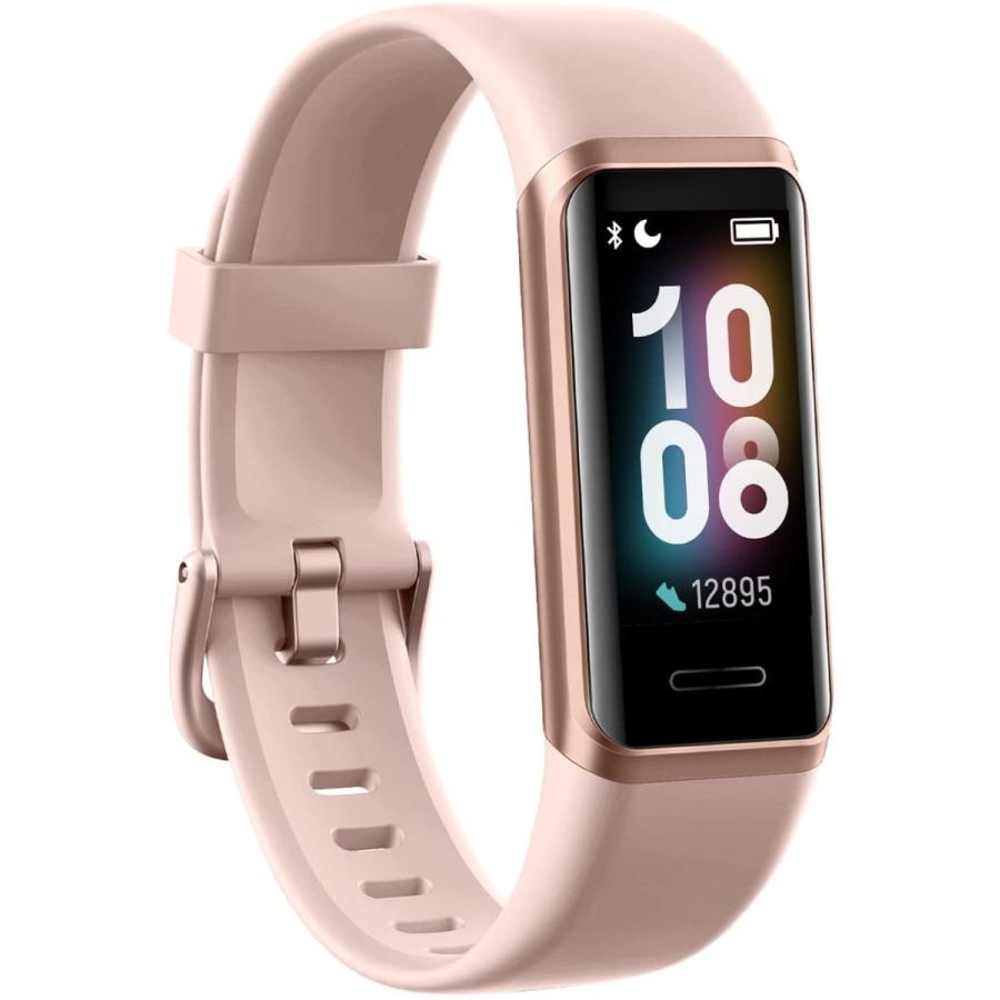 スマートウォッチ Alexa対応 リストバンド型 レディース メンズ 歩数計 腕時計 活動量計 Smart Watch 天気表示 着信通知 複数のスポ 活動量計
