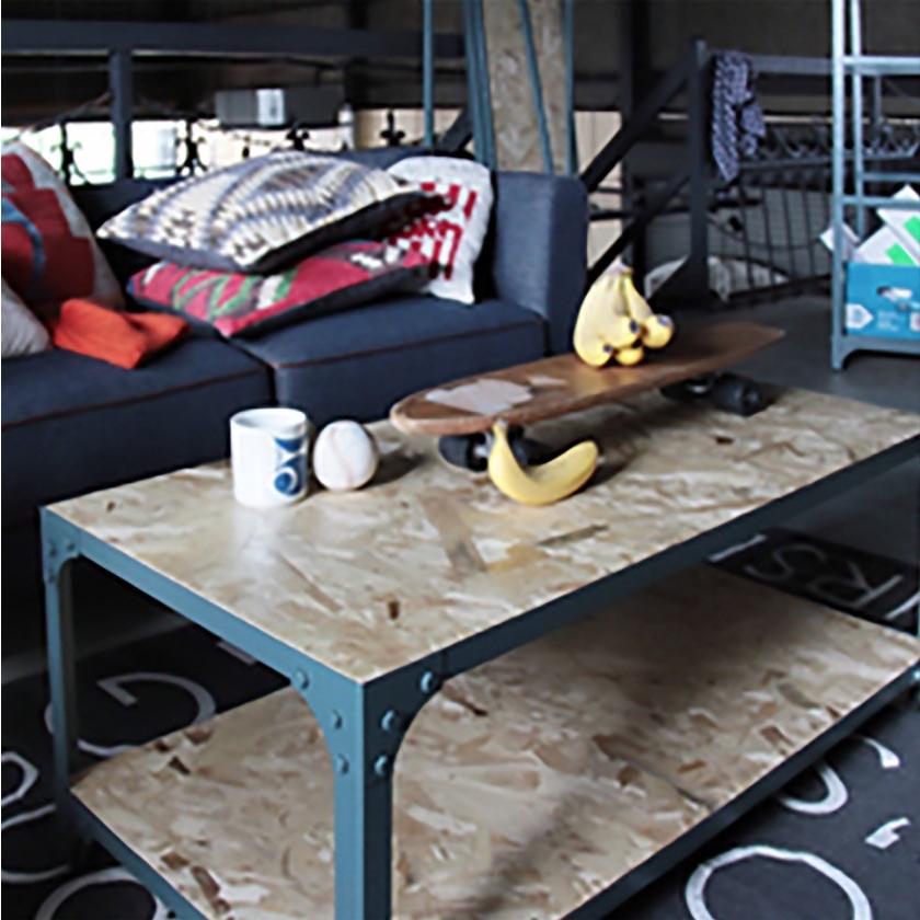 テーブルローテーブルコーヒーテーブル座卓マガジンラックインダストリアル