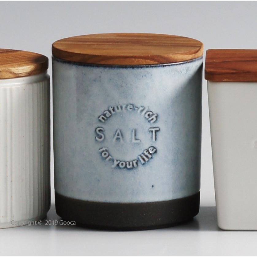 SALIU（サリュウ） キャニスター ラウンド SA01 TEA COFFEE SALT SUGAR