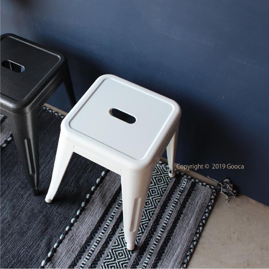 スタッキングスツール 4脚セット スチール ダイニング カフェ スツール