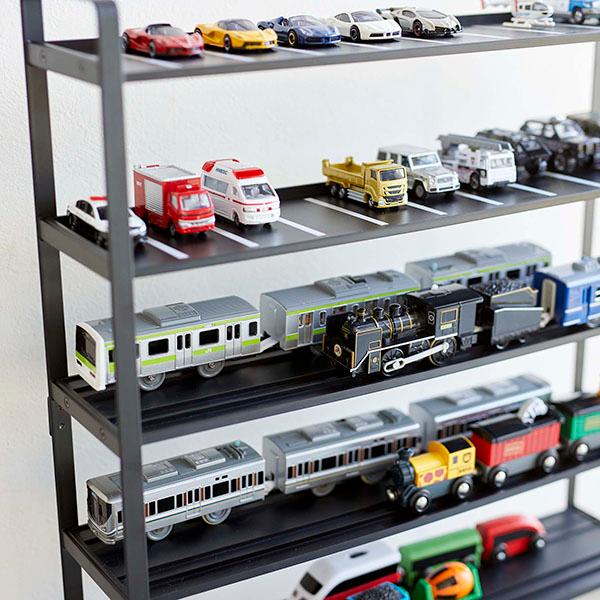 tower ミニカー&レールトイラック ミニカー収納 おもちゃ収納 tower ミニカー&レールトイラック ミニカー収納 おもちゃ収納