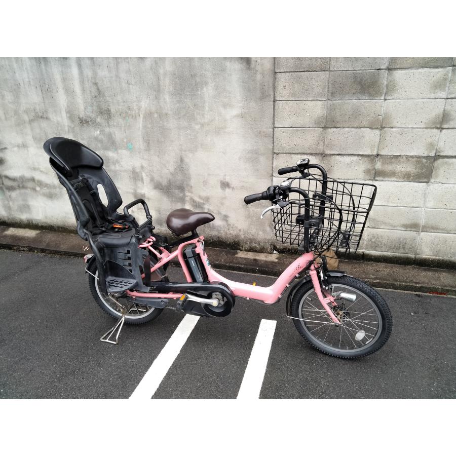 ブリジストン アンジェリーノ 子乗せ自転車 ピンク