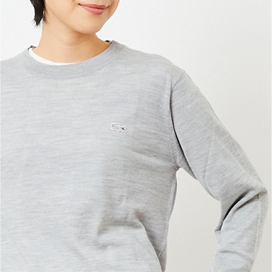 【SALE】ラコステ LACOSTE ウォッシャブル ウール クルーネック ニット セーター AH5804L レディース ワンポイント [ 2022 FW 秋 冬 ]｜good-deal-1999｜03