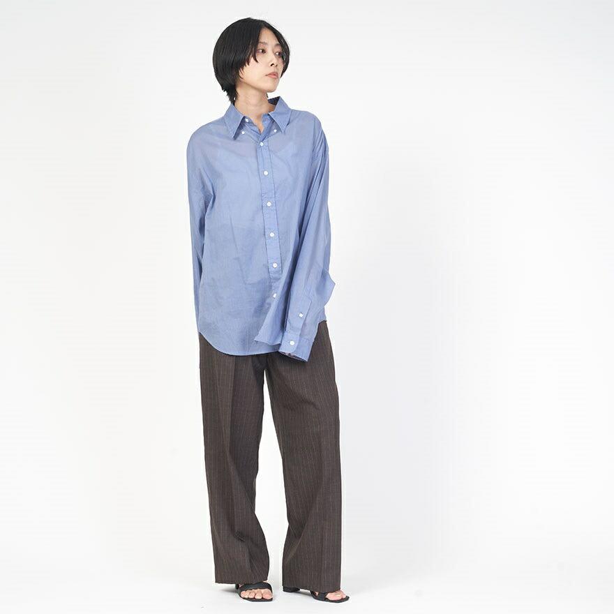 シンゾーン SHINZONE ピン ストライプ スラックス 24SMSPA07 PIN STRIPE SLACKS ボトム パンツ レディース ストライプ 日本製 [ 2024 SS 春 夏 秋 冬 ]｜good-deal-1999｜07