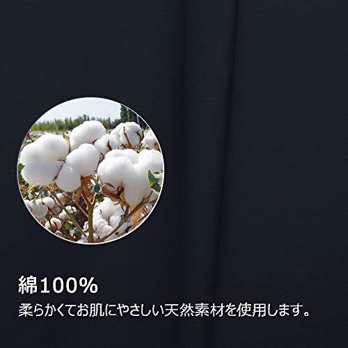 [ブランド] Umi(ウミ)枕カバー ピローケース 1枚 封筒式 棉100％ 柔らかい さらさら肌触り 無地 吸汗 防臭 人気 洗い替え まくらカバー(ブラック 50*｜good-deal｜02