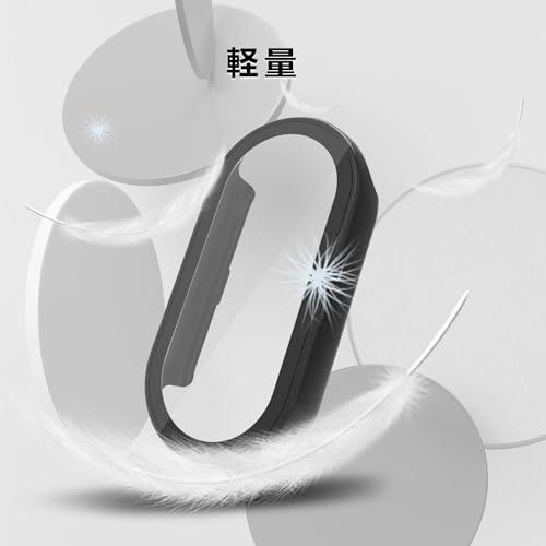 LanQii ケース Xiaomi Smart Band 8 対応/Xiaomi Mi Band 8 対応 ケース 【2個セット】 カバー Xiaomi Mi Band 8 スマートウォッチ 保護ケース ガラ｜good-deal｜06