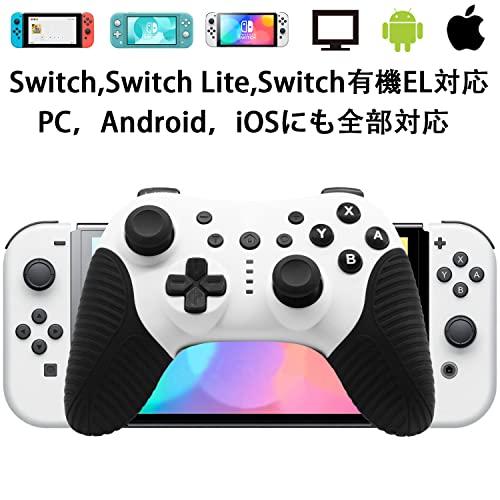 FONLAM Switch対応 コントローラー PC/iOS/Androidにも全対応 無線 ゲームパッド スリーブ解除機能 Lite/有機EL全対応 ゲームコントローラー プロコ｜good-deal｜02