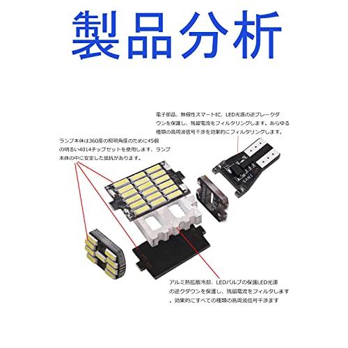 T16 LED バックランプ 爆光 t16 led ホワイト 爆光 1200ルーメン キャンセラー内蔵 ledライト canbus バックランプ T16 W16W T10 T15 LED バックラン｜good-deal｜06