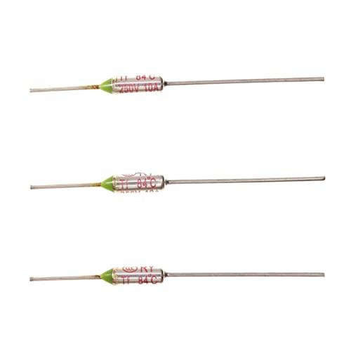 HUABAN 10 個 メタル温度サーマルヒューズ RY84 84 ℃ 10A 250V HUABAN 10 個 メタル温度サーマルヒューズ RY84 84 ℃ 10A 250V