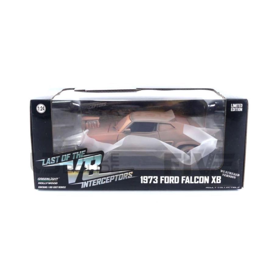 Greenlight 1:24 MAD MAX LAST OF THE V8 INTERCEPTORS 1973 FORD FALCON XB WEATHERED マッドマックス ミニカー ダイキャストメタル｜good-deal｜06